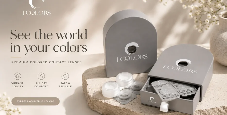 A modern rebrand inspired by Italian beauty, bringing a more elevated, sophisticated, and timeless vision to colored contact lenses.